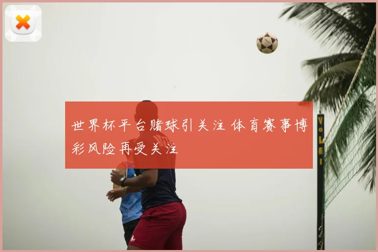 世界杯平台赌球引关注 体育赛事博彩风险再受关注